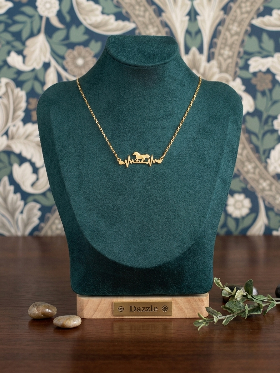 Dazzle Heartbeat Necklace