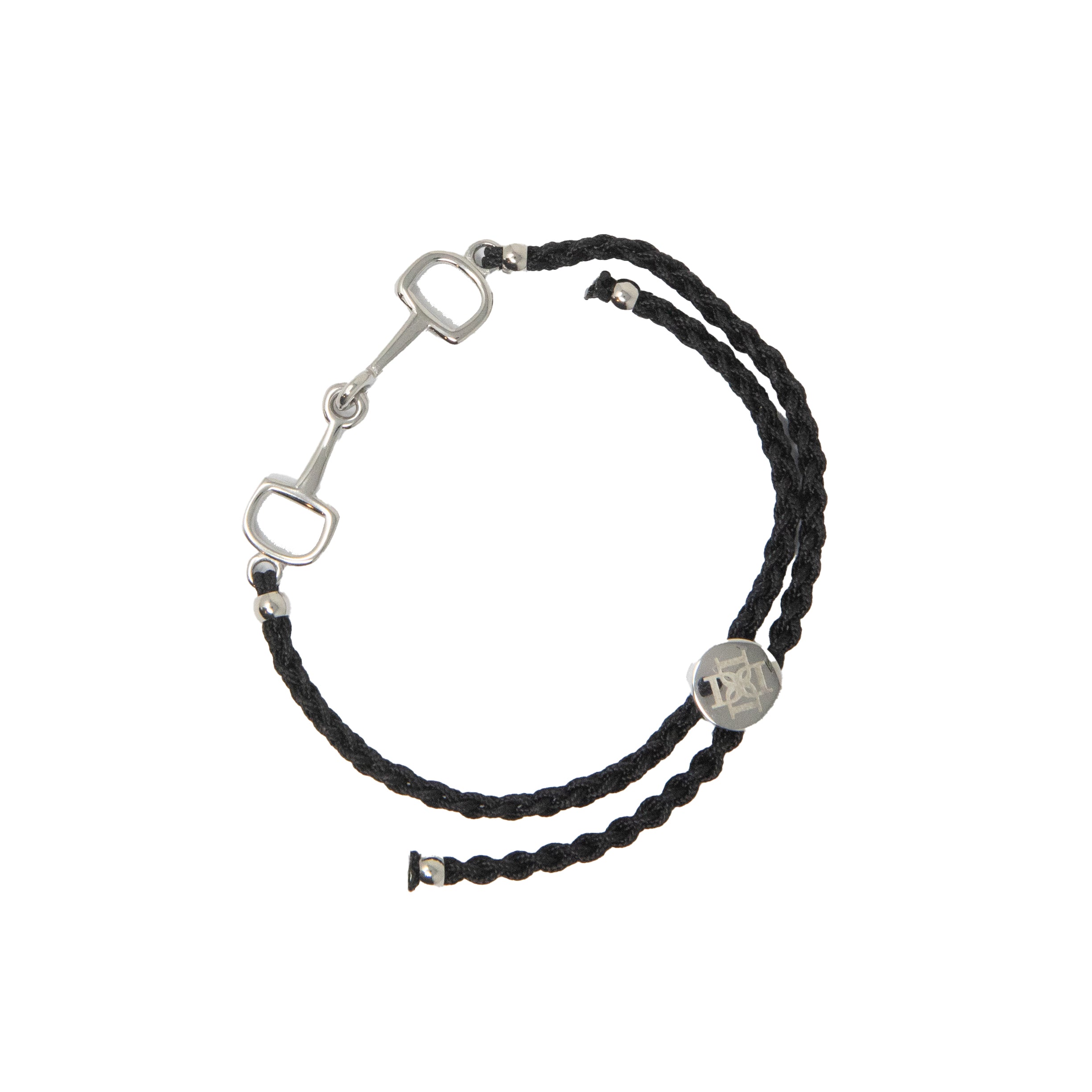 Black Dapple Equestrian Bracelet