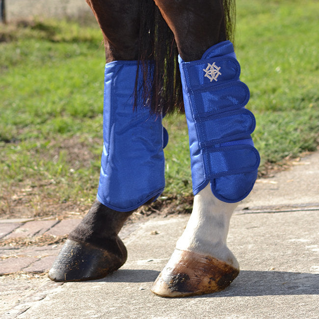Dapple Equestrian Blue Horse Boots