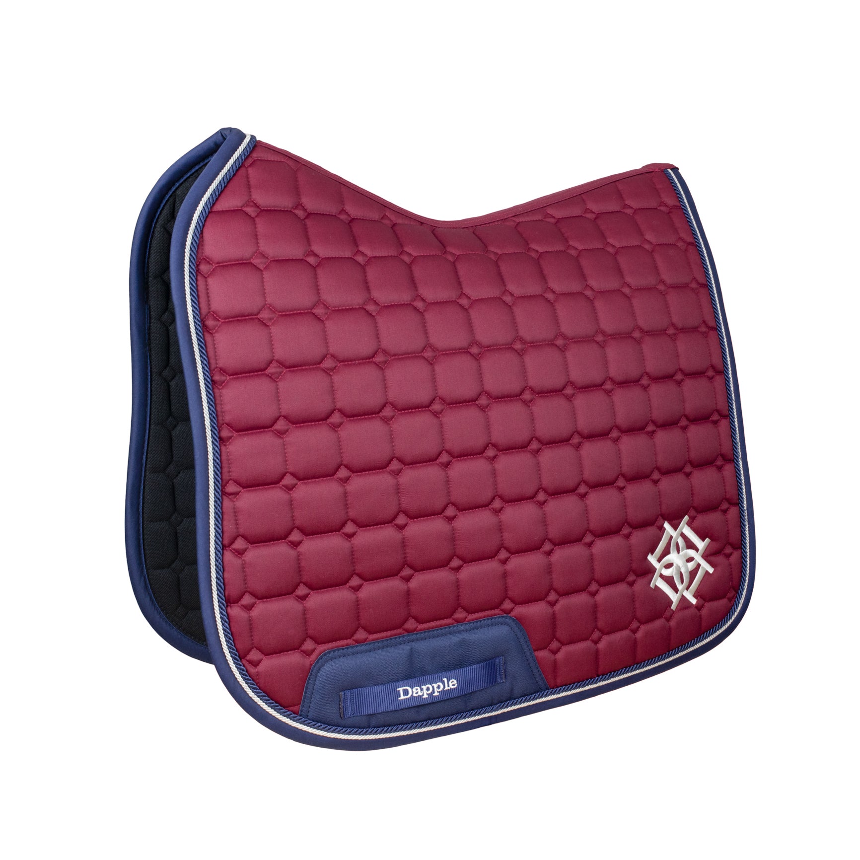 Burgundy Dressage Saddle Pad