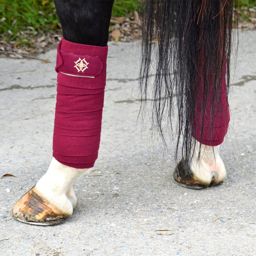 Burgundy Polo Bandages