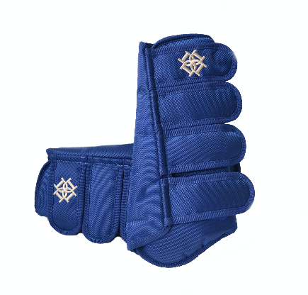 Dapple Equestrian Blue Horse Boots Set of 4