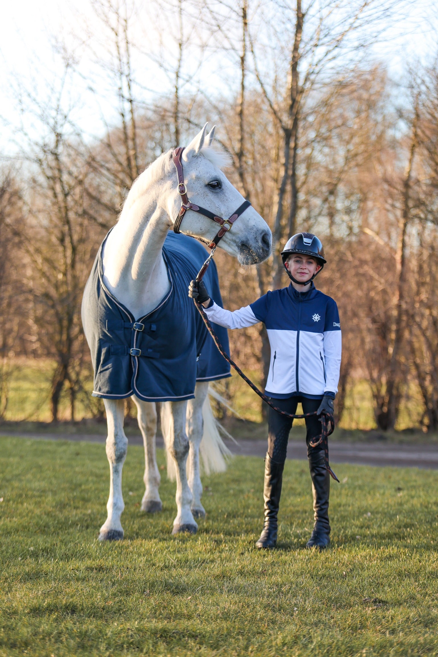 Dapple Lead Rope and Head Collar and Horse Rug