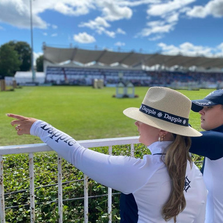 Dapple Panama Hat at The Dublin Horse Show