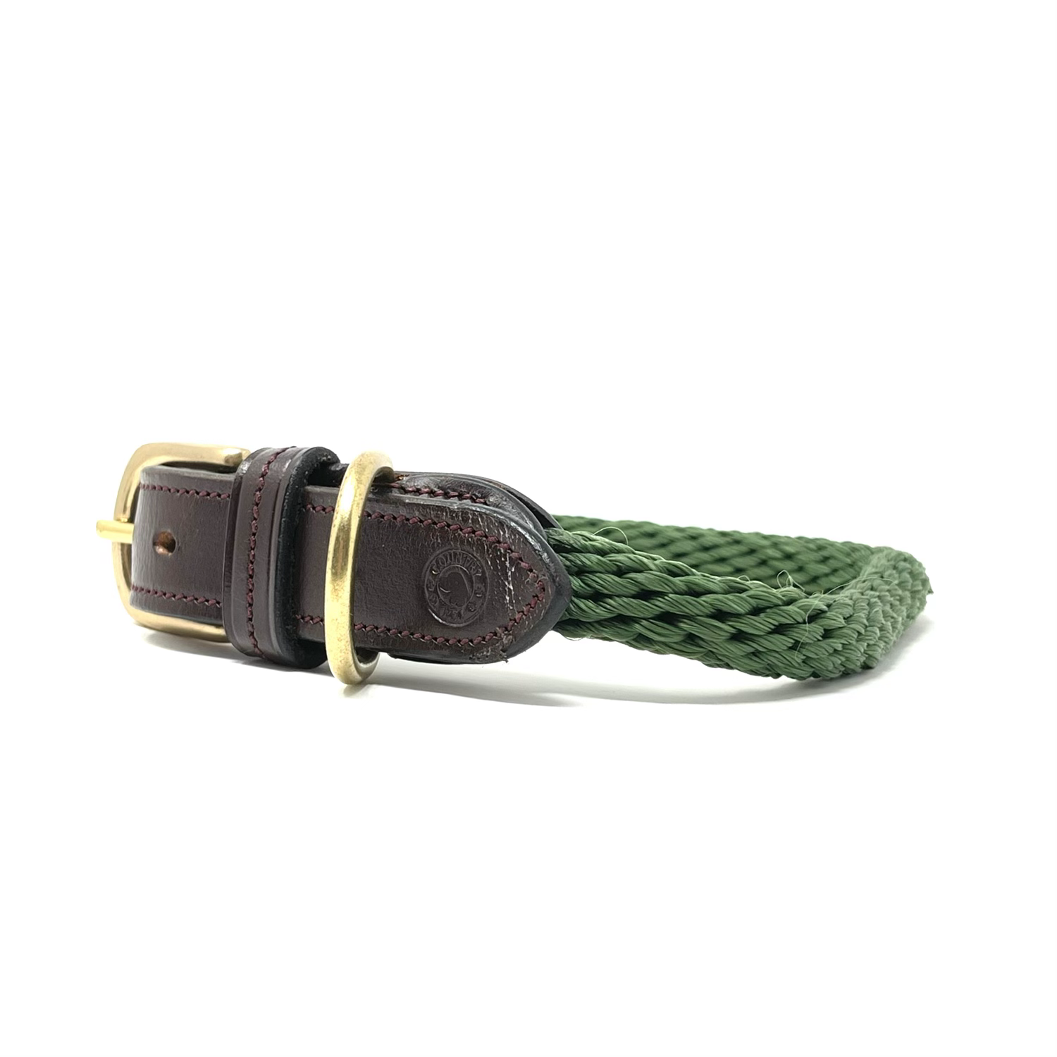Forest Green Country Pet Collar