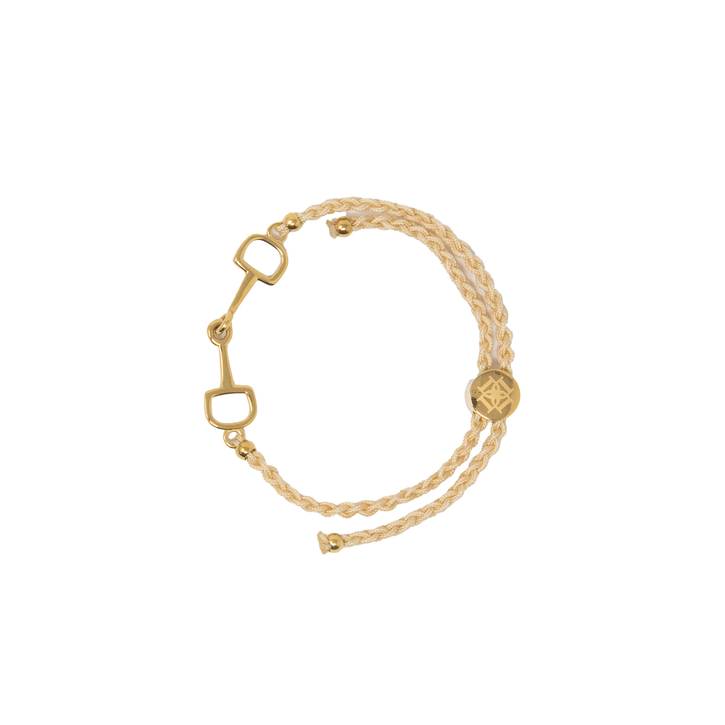 Gold Dapple Equestrian Bracelet