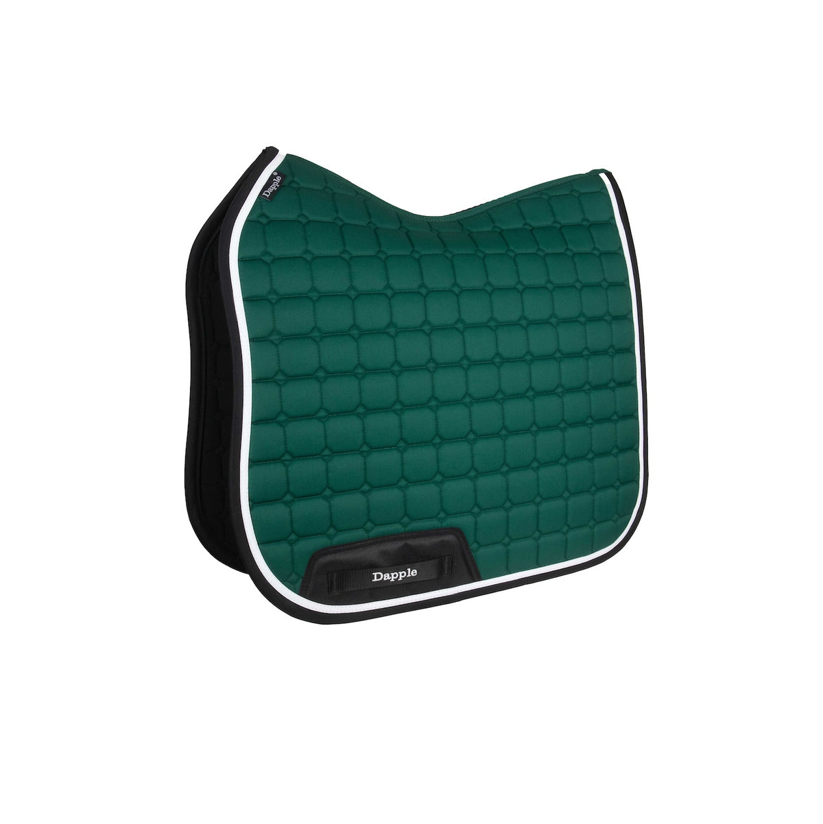Green, Black & White Dressage Saddle Pad