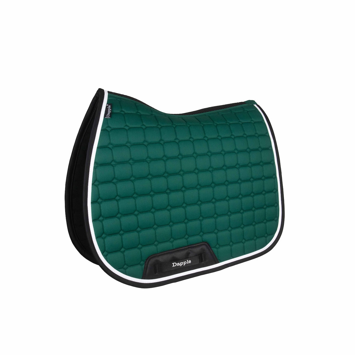 Green, Black & White Saddle Pad GP/Jump