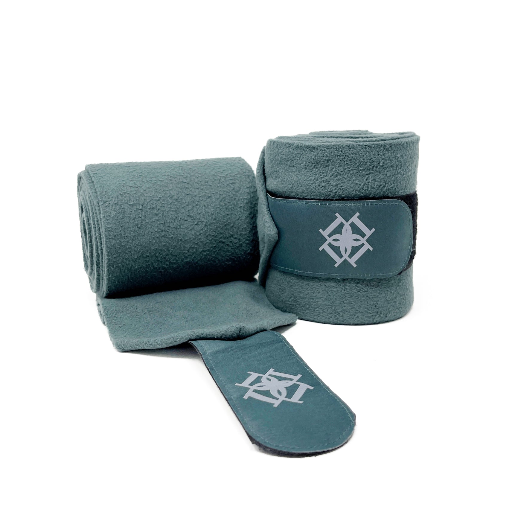 Dapple Equestrian set of 4 Pine Fleece Bandages