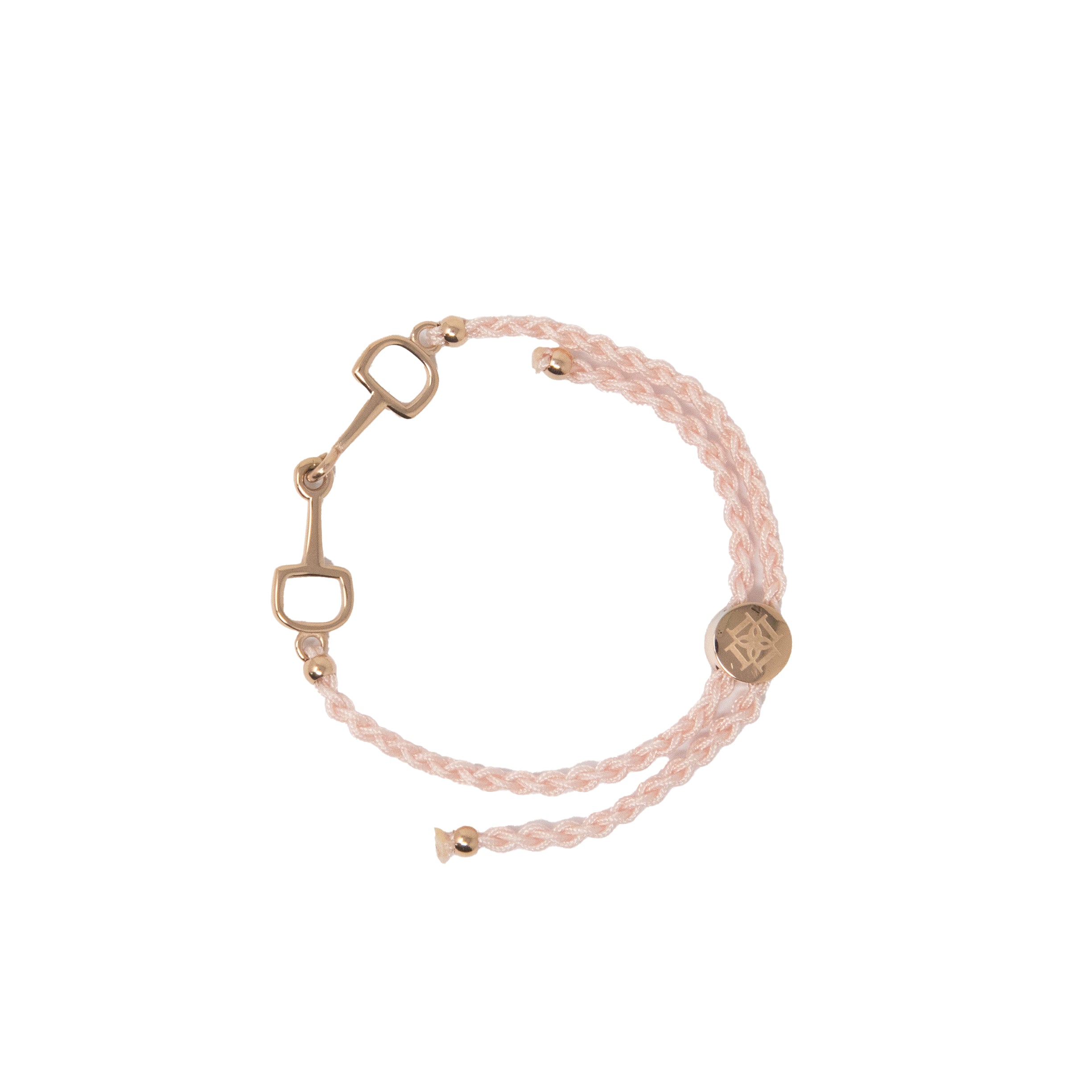 Pink Dapple Equestrian Bracelet