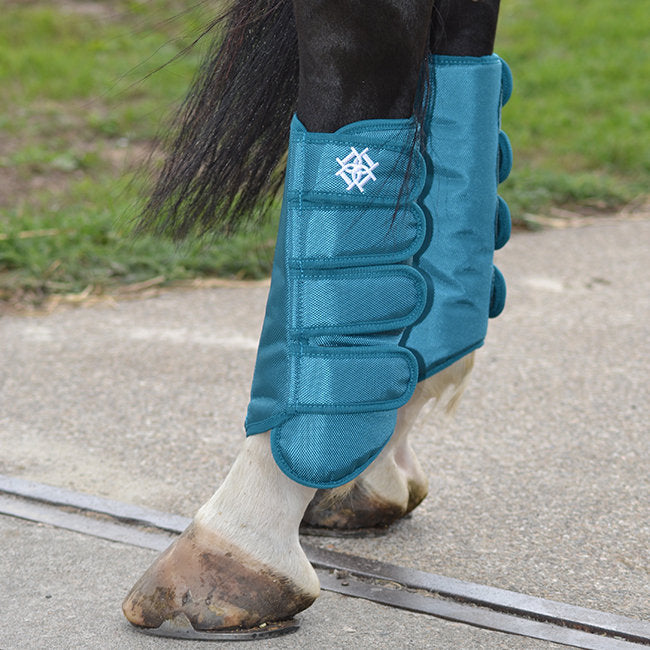 Teal Horse Boots - Set of 4