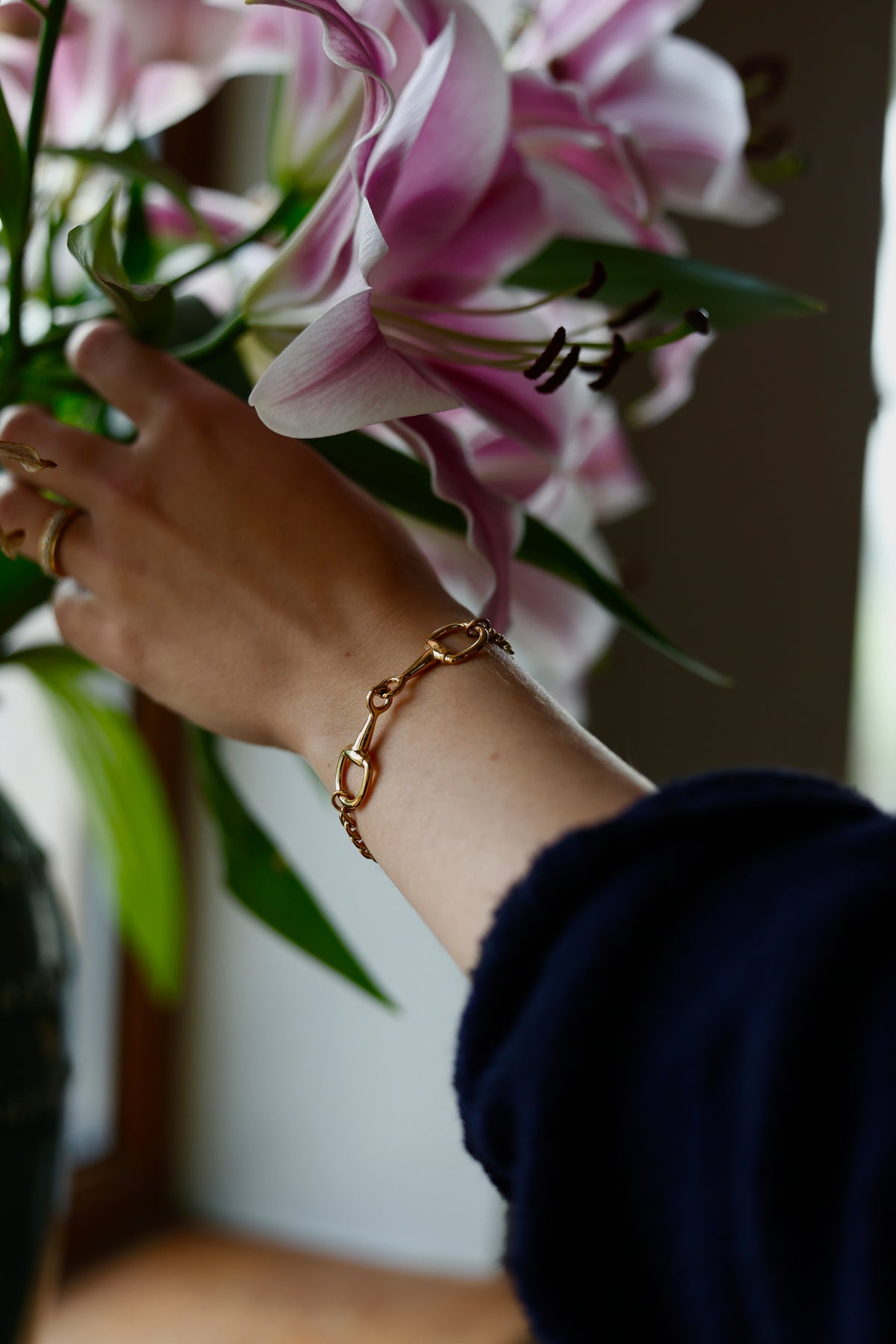Dazzle Kate Eggbutt Cuban Bracelet