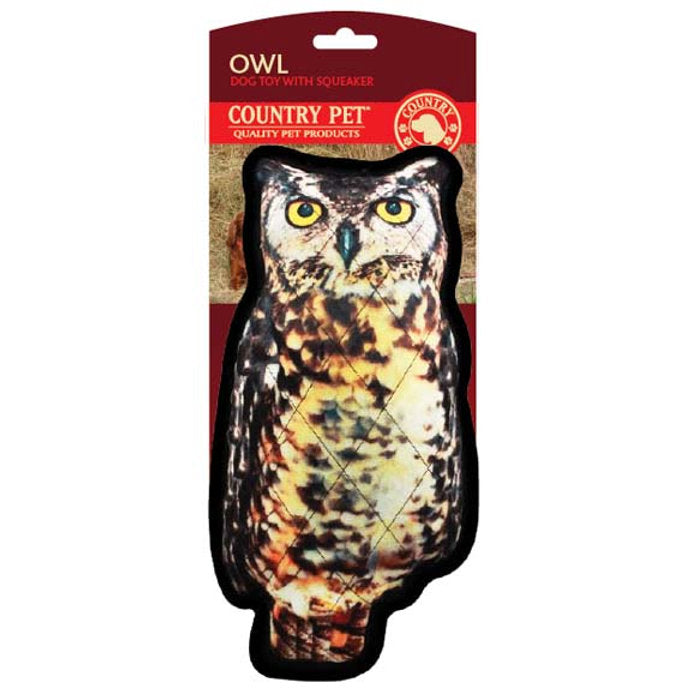 Country Pet Tuff Dog Toy Owl