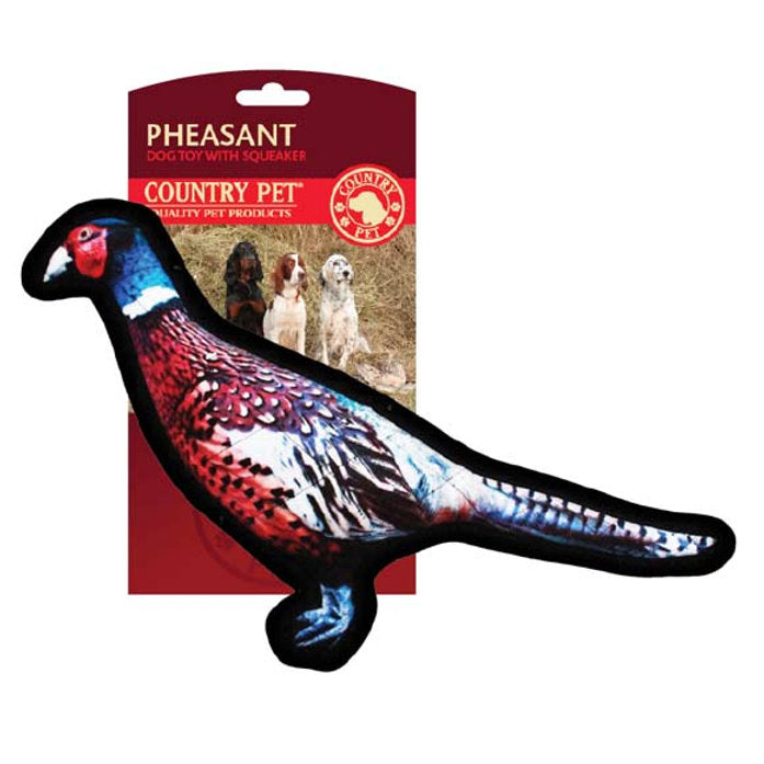 Country Pet Tuff Dog Toy Pheasant