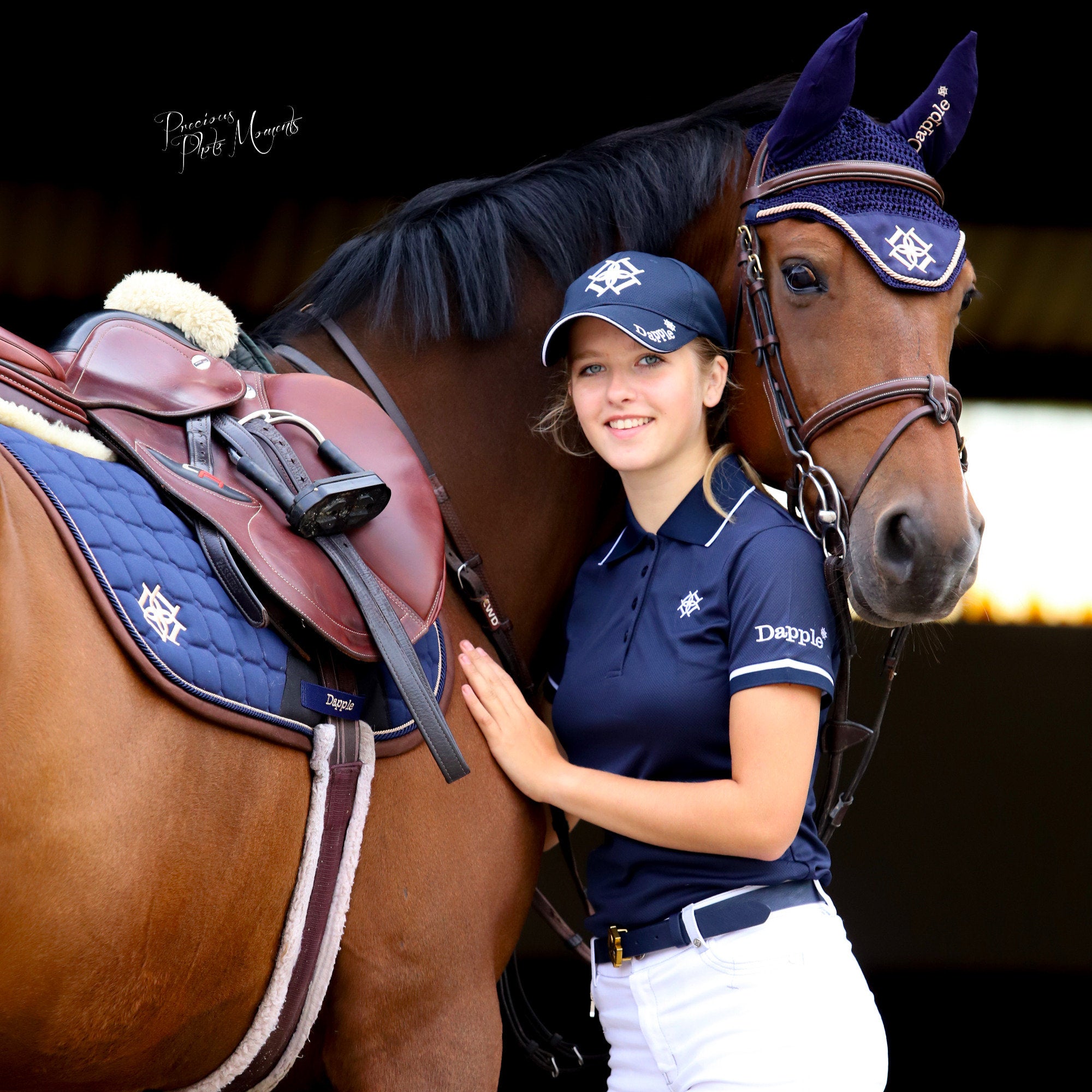 Dapple Equestrian Polo Shirt