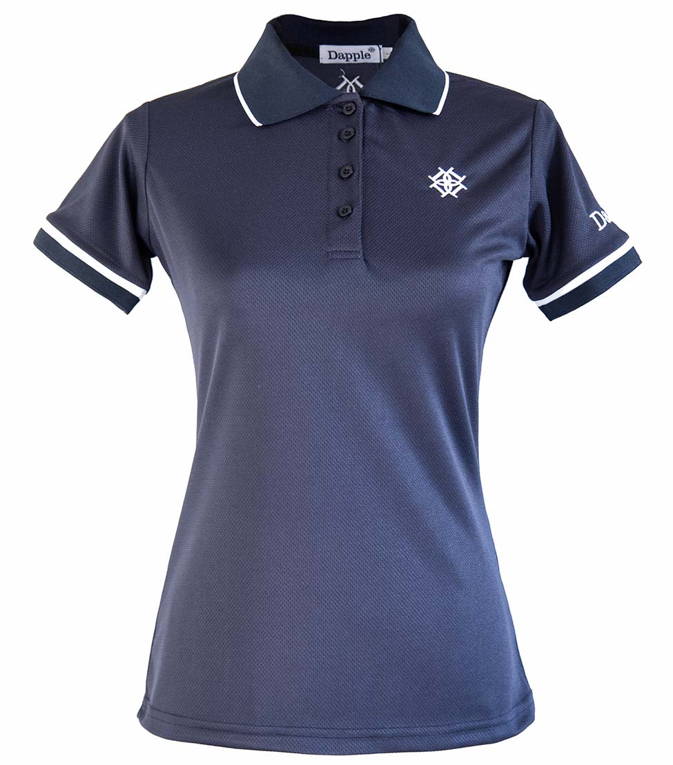 Dapple Classic Navy Polo
