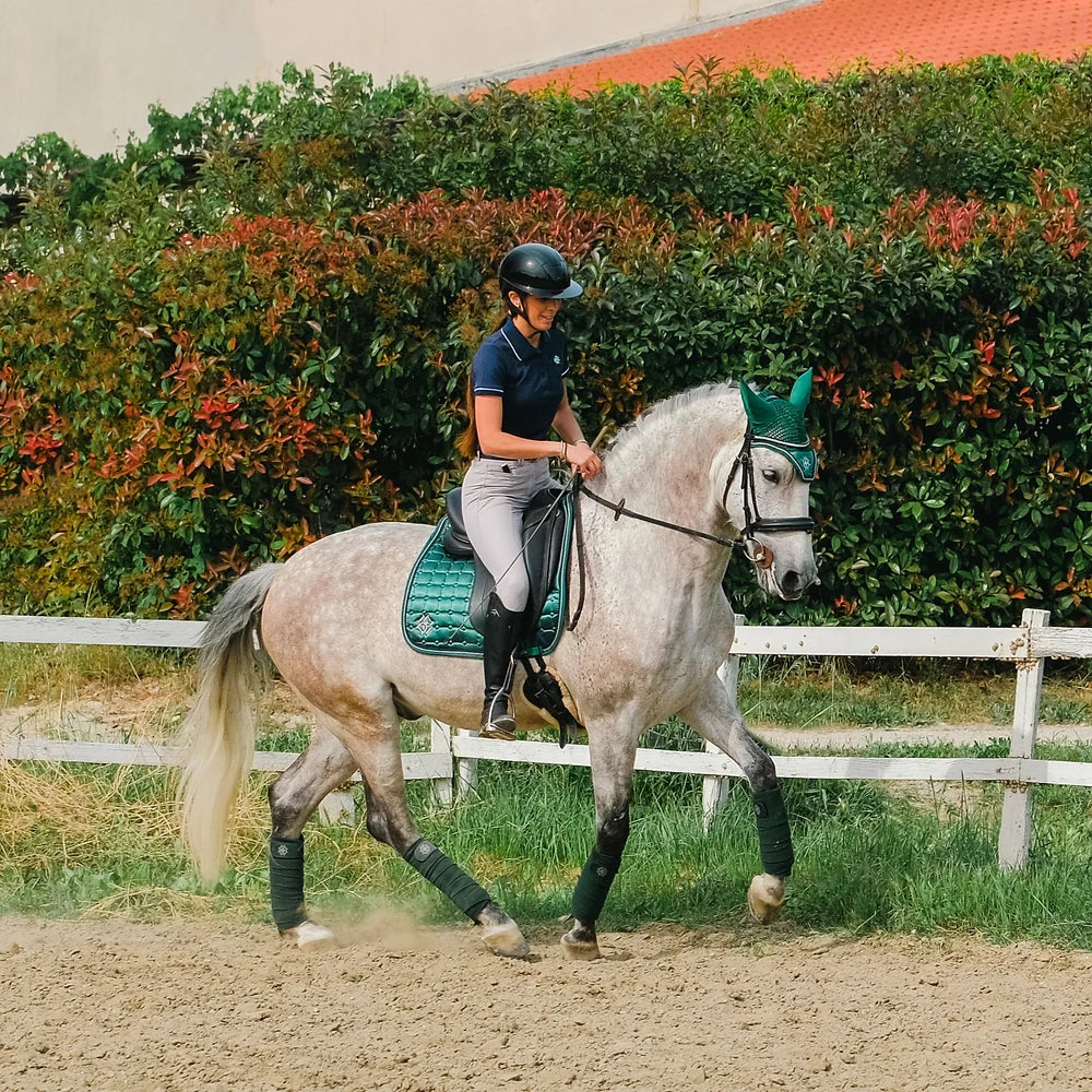 Emerald Green Dressage Saddle Pad