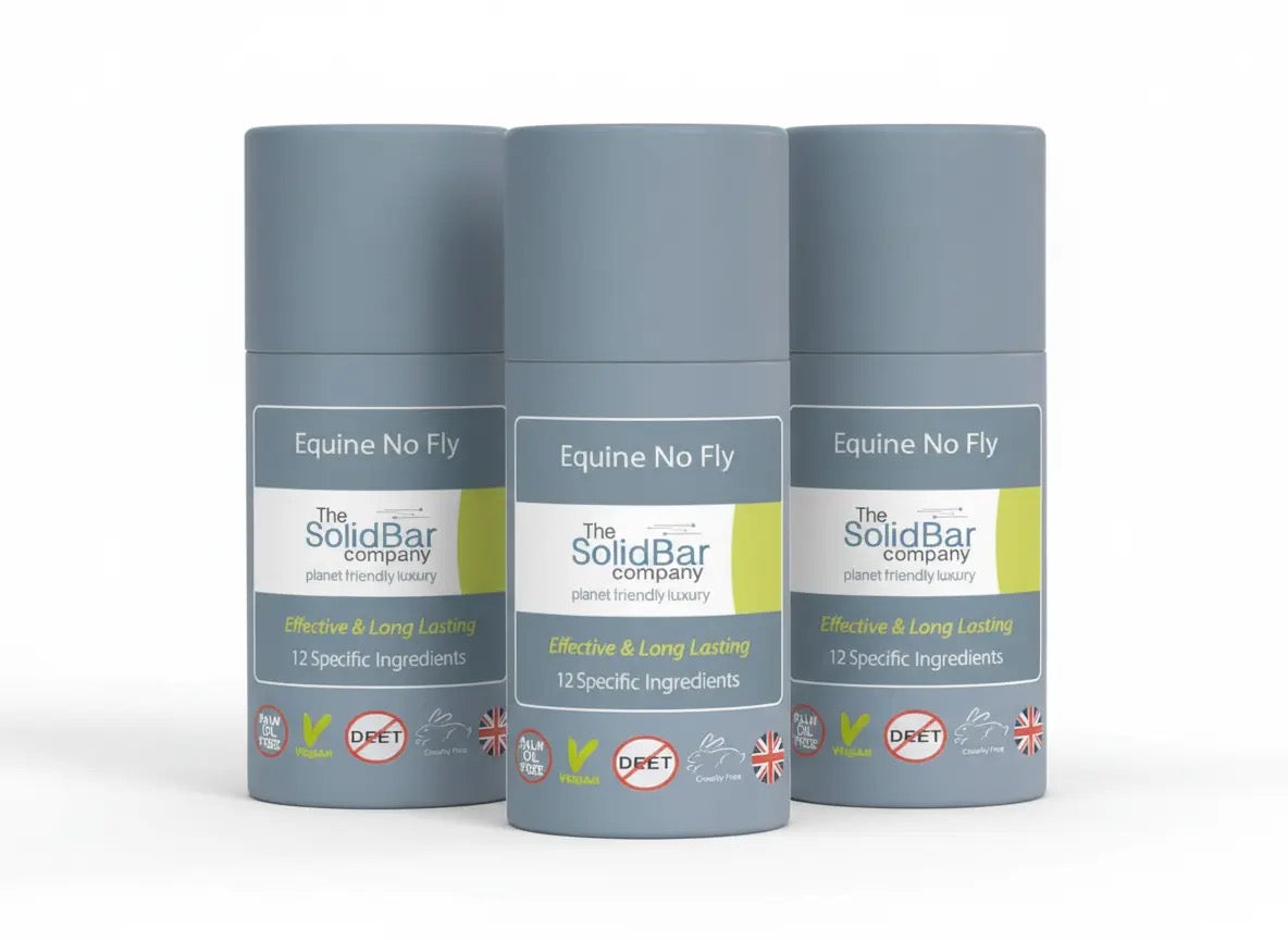 Equine No Fly - Natural Horse Fly Repellent Bar - The Solid Bar Company