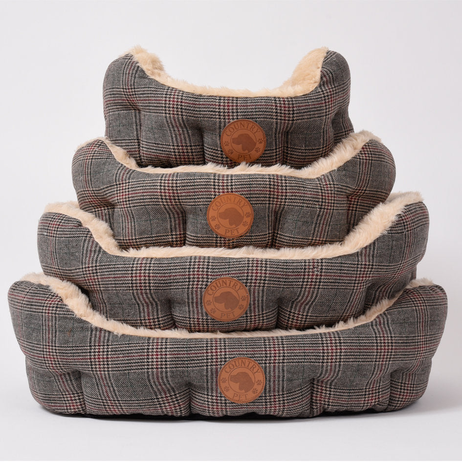 Product Image of Country Pet Luxury Tweed Dog Bed