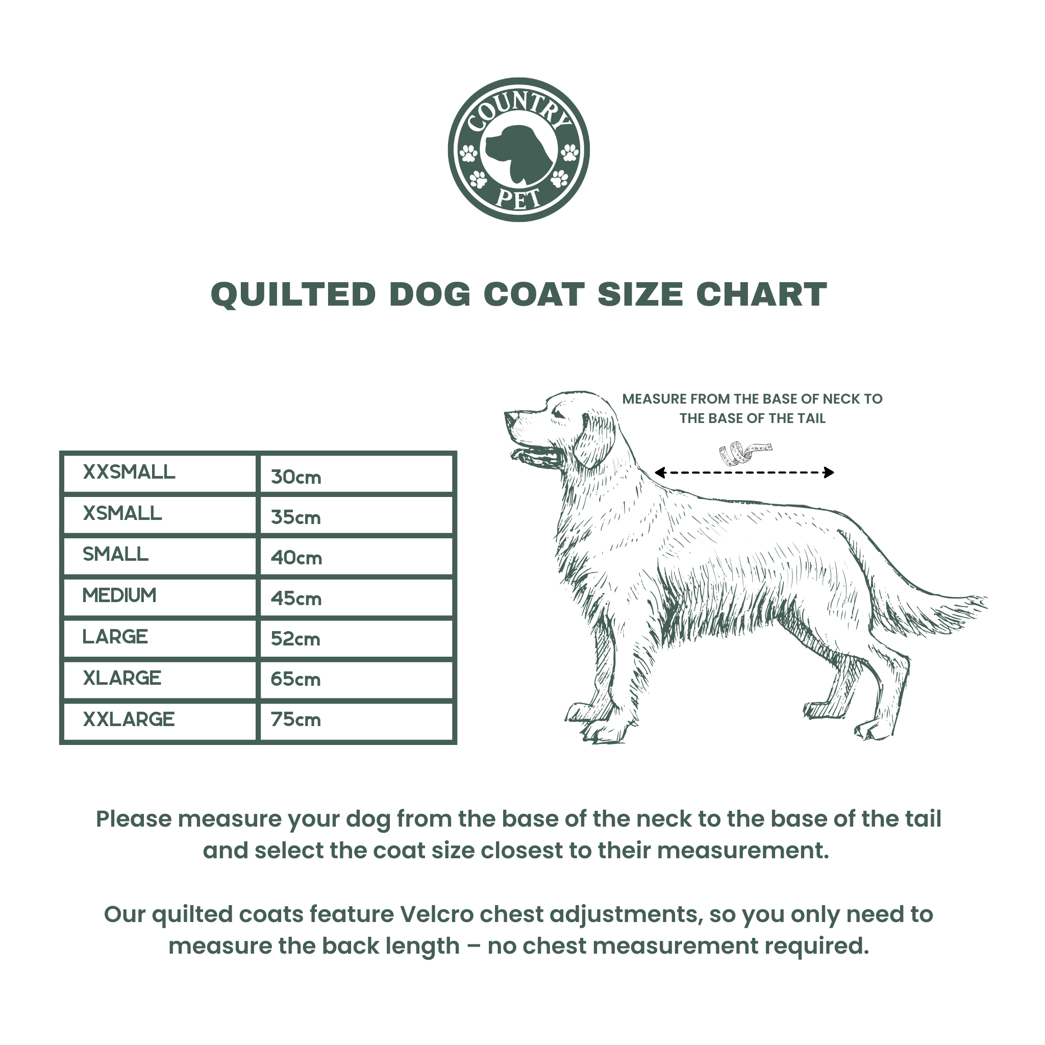 Quilted Dog Coat
