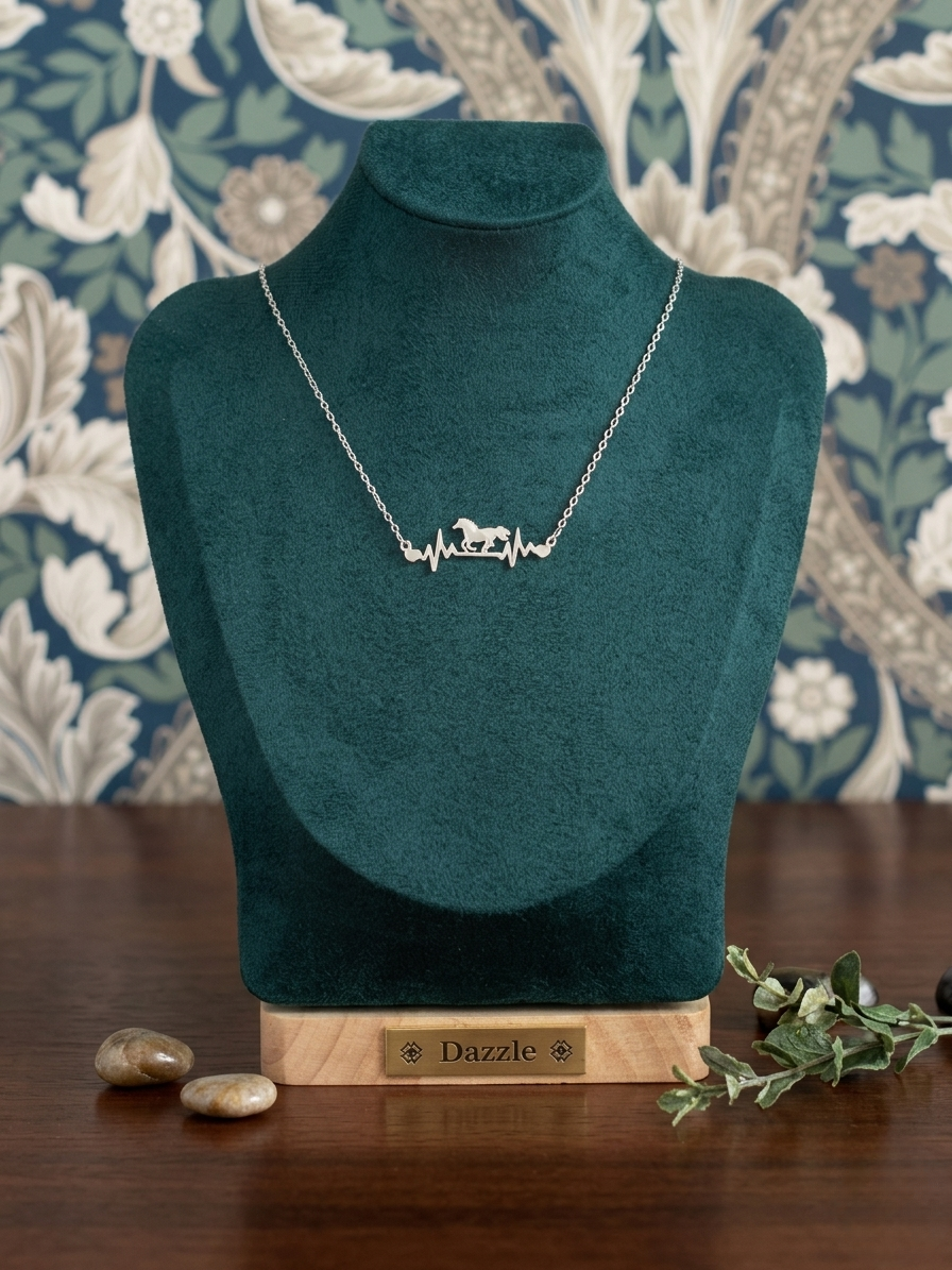 Dazzle Heartbeat Necklace